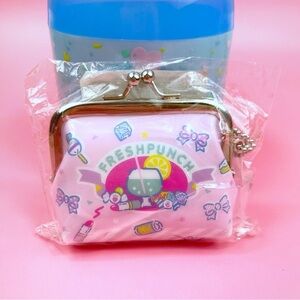 Sanrio Mini Fresh Punch Coin Purse Keychain